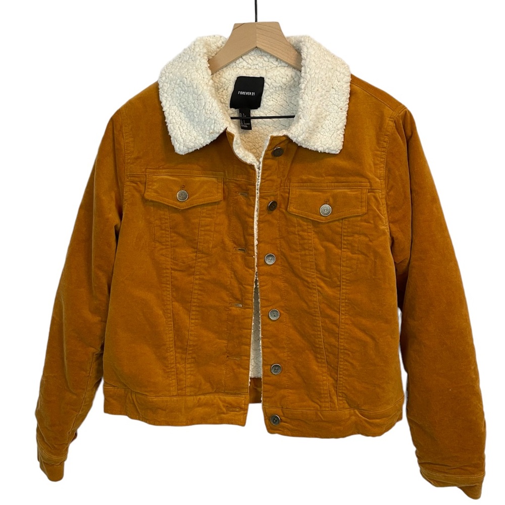 Faux Shearling Trucker Jacket
